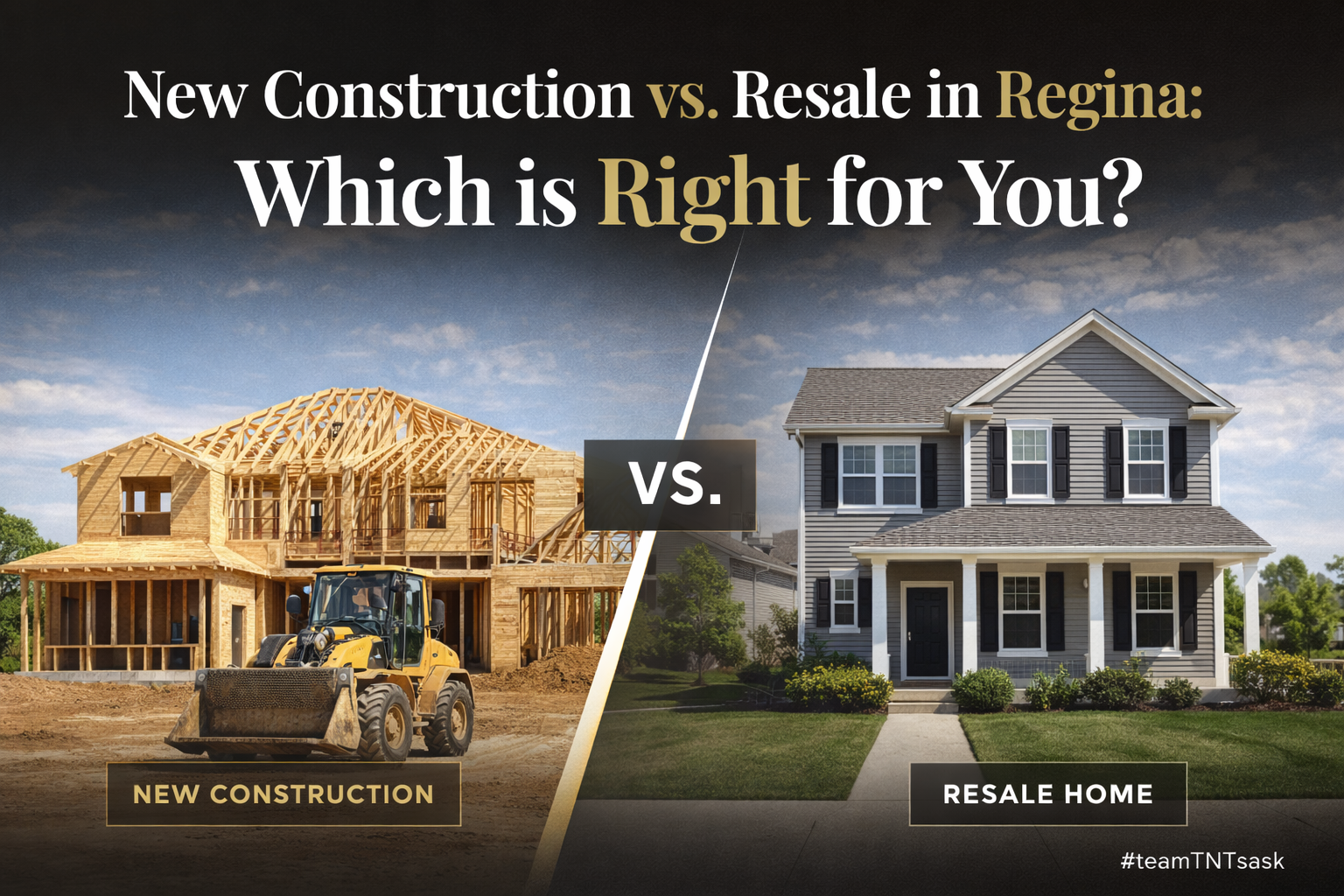 New Construction vs Resale in Regina