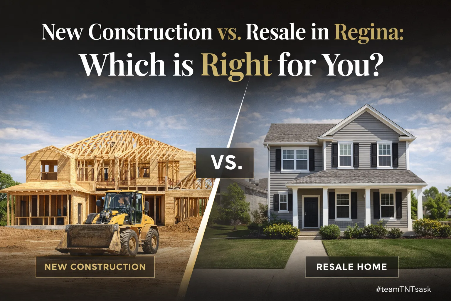 New Construction vs Resale in Regina